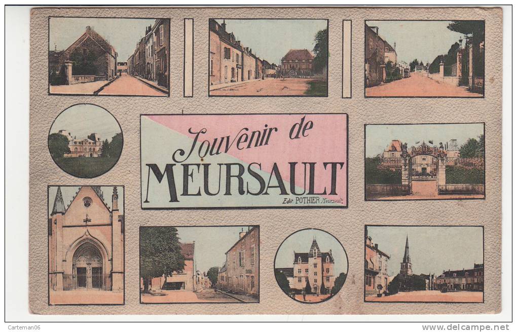 21 - Souvenir De Meursault - Editeur: Pothier - Meursault