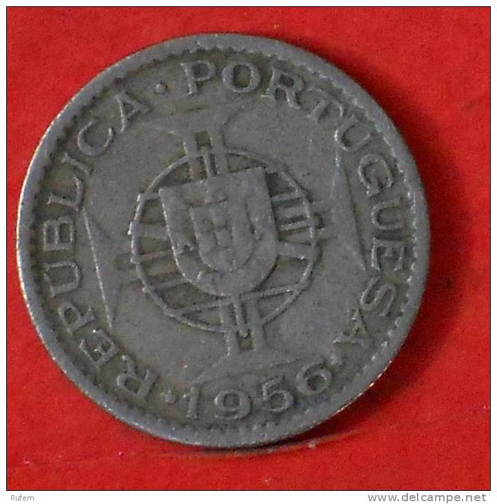 ANGOLA  2,5  ESCUDOS  1956   KM# 77  -    (M1107) - Angola