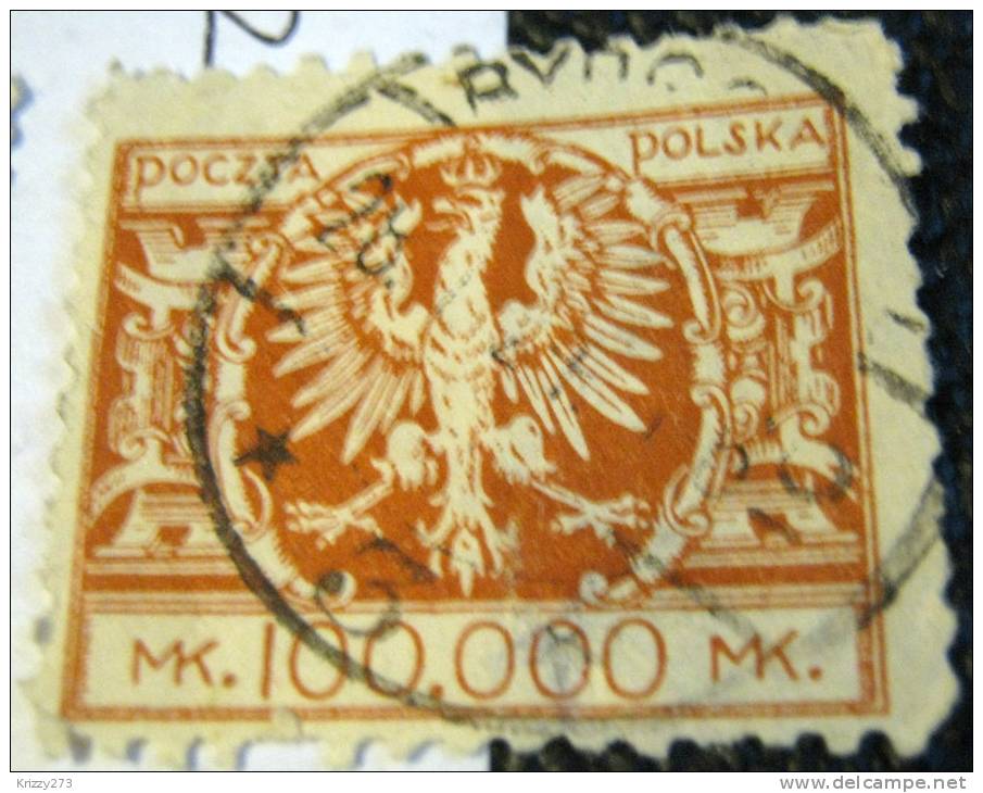 Poland 1924 Arms 100,000mk - Used - Neufs