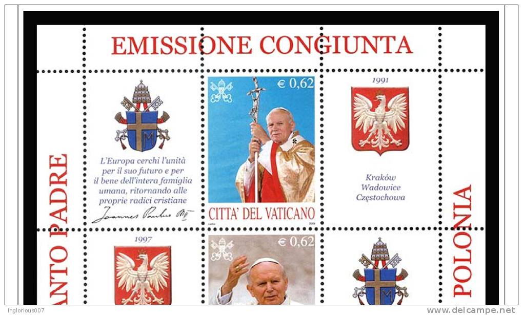 VATICAN CITY STAMP ALBUM PAGES 1929-2011 (191 color illustrated pages)