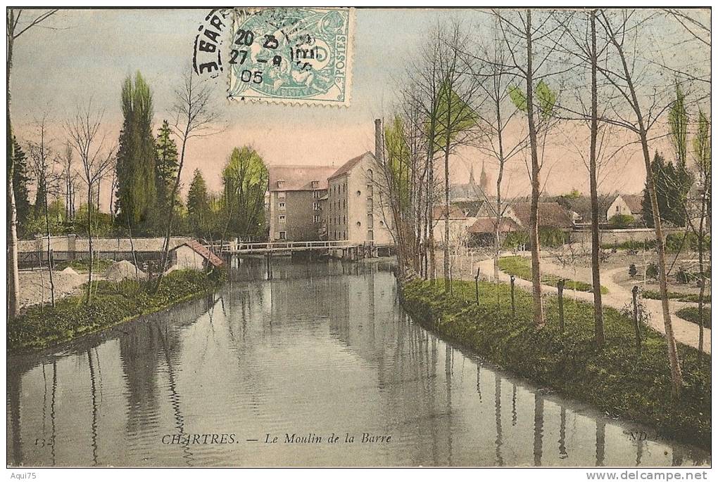 CHARTRES    Le Moulin De La Barre - Chartres