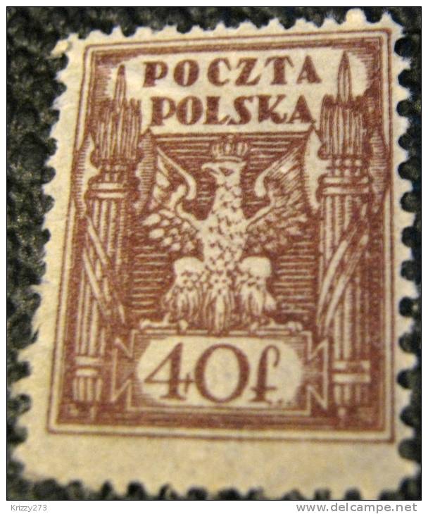 Poland 1920 Arm 40f - Mint - Neufs