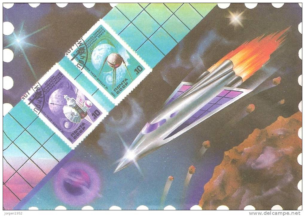 RUSSIA  #STAMPED STATIONERY FROM YEAR 1989 - Enteros Postales