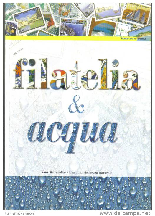 FOLDER FILATELIA & ACQUA 2003 - Pochettes