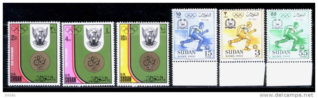 SUDAN / 41 MNH ; EXTRA FINE COMPLETE SETS / 11 SCANS .