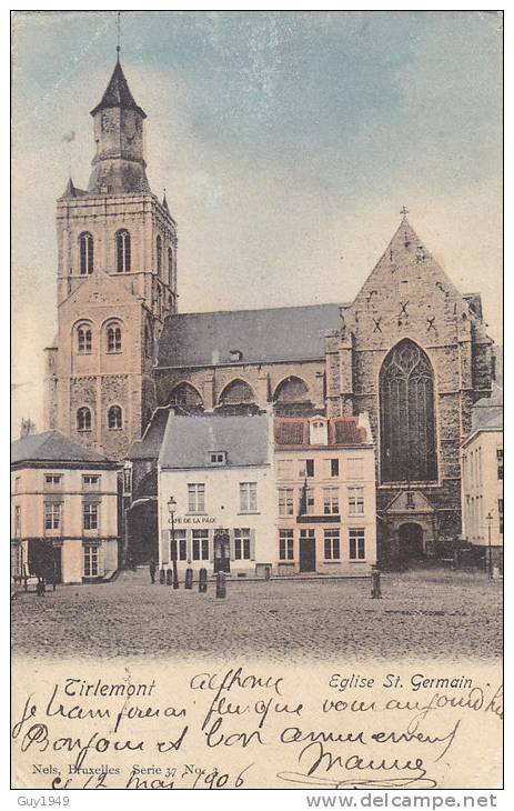 ST.GERMAIN KERK****EGLISE ST.GERMAIN  1906 - Tienen