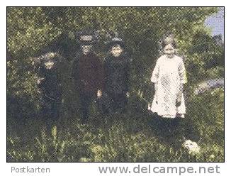 ALTE POSTKARTE ENNS HOLZBRÜCKE KINDER CHILDREN ENFANTS 1915 OBERÖSTERREICH Österreich Austria Ansichtskarte Postcard - Enns