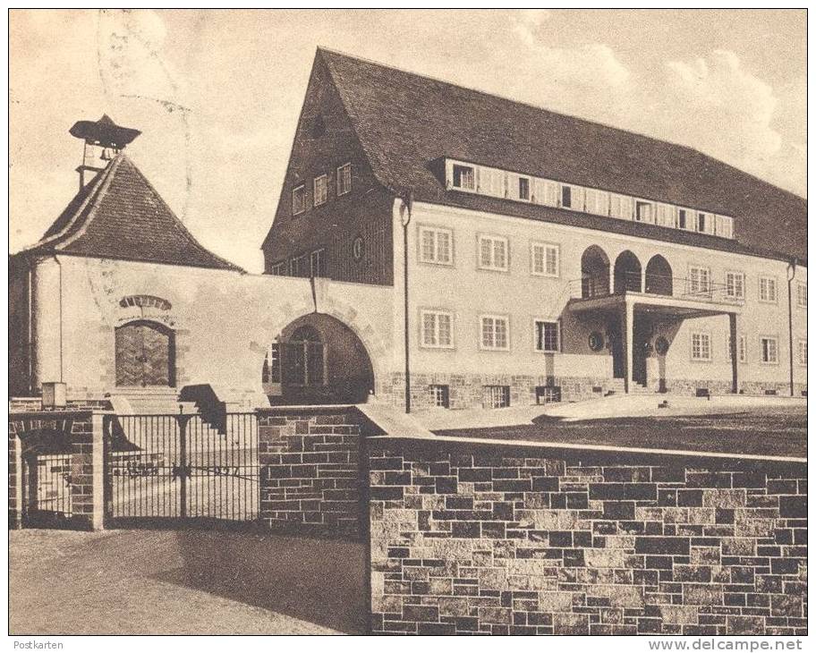 ALTE POSTKARTE ST. INGBERT BEZIRKSKRANKENHAUS Krankenhaus Hospital Cpa Postcard AK Ansichtskarte - Saarpfalz-Kreis