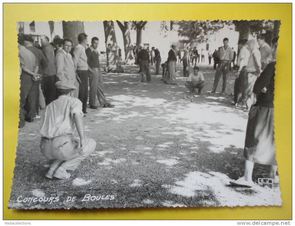 Aups ( 83 ) Concours De Boules - Aups