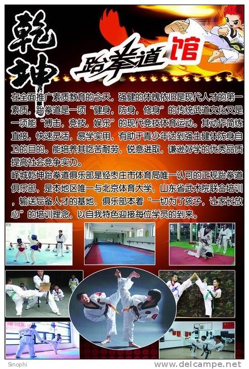 SA30-098  @      Taekwondo  , Postal Stationery -Articles Postaux -- Postsache F - Non Classificati