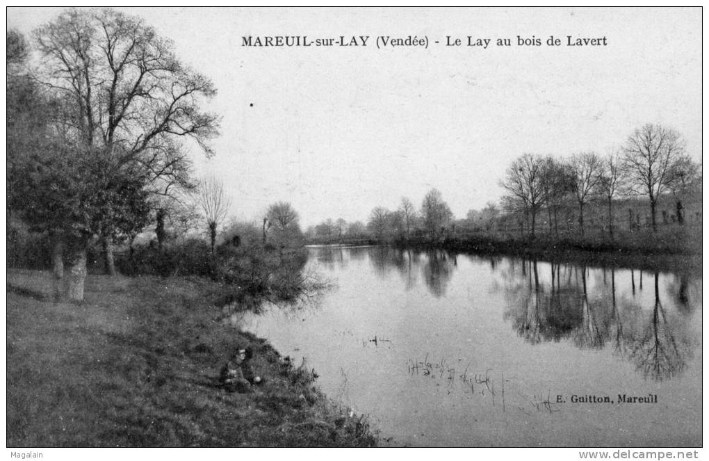 Mareuil Sur Lay : Le Lay Au Bois De Lavert - Mareuil Sur Lay Dissais