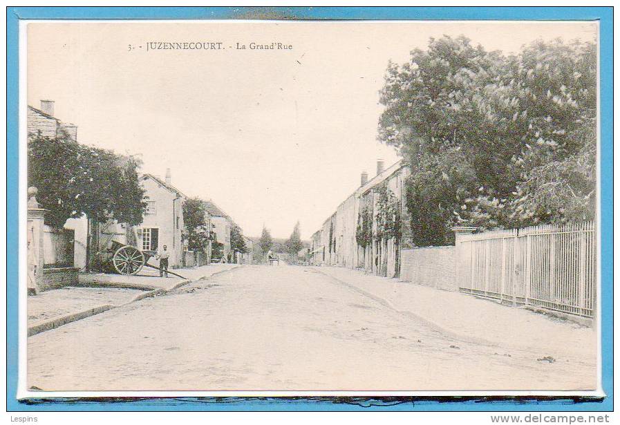 52 - JUZENNECOURT -- La Grand'rue - Juzennecourt