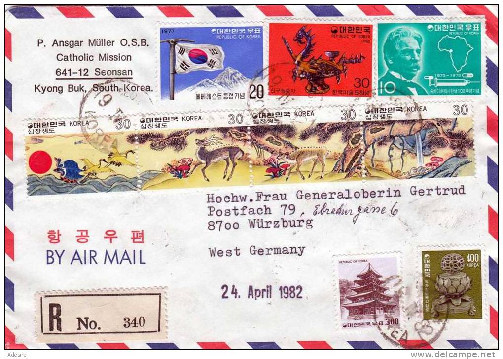 RECO SOUTH-KOREA, SÜDKOREA 1982, 20 Fach MiF - Corea Del Sur