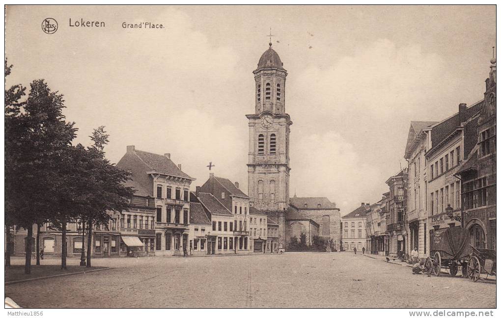 CPA 1917 LOKEREN - Grand´Place (A19, Ww1, Wk1) - Lokeren