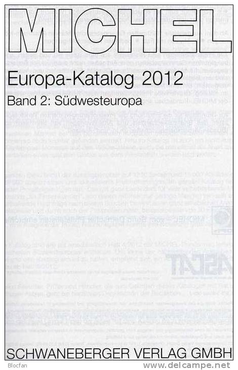 MlCHEL Mittel-/Südwest-Europa 2012/2013 Stamp Katalog Neu 116€ Band 1+2 A CH CSR HU FL Slowakei UNO E F P Monaco Andorra - Encyclopédies