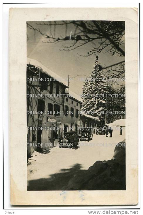 FOTO CARTOLINA SERRABASSA ABETONE TOSCANA FOTO FOSCO MARAINI FIRENZE VIAGGIATA - Pistoia