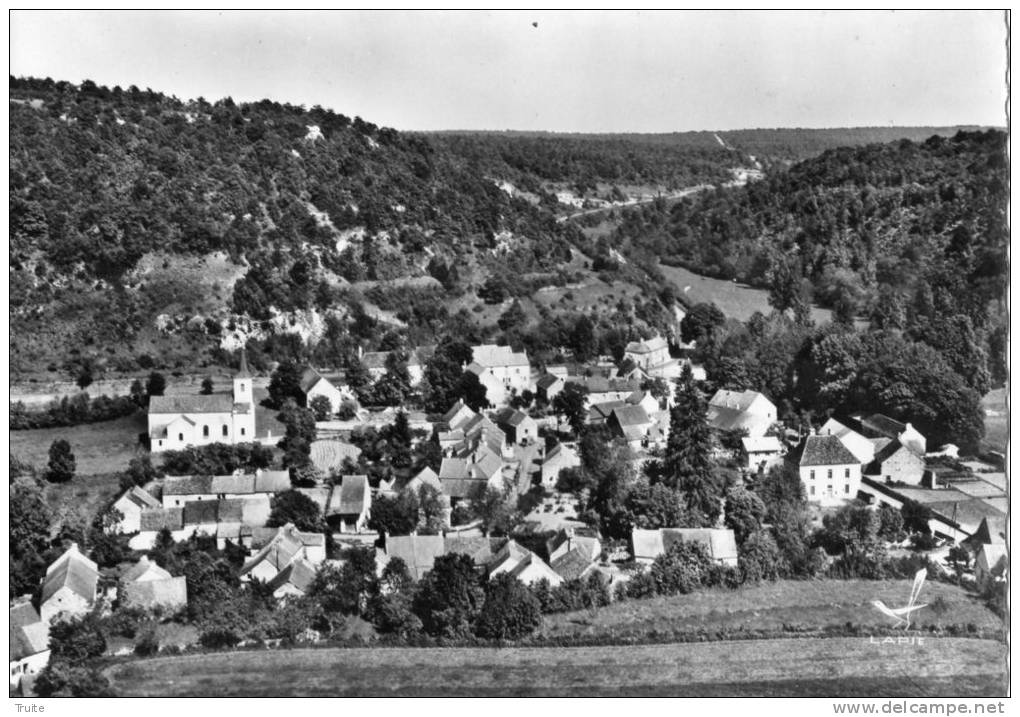 LUSIGNY-SUR-OUCHE VUE AERIENNE - Autres & Non Classés