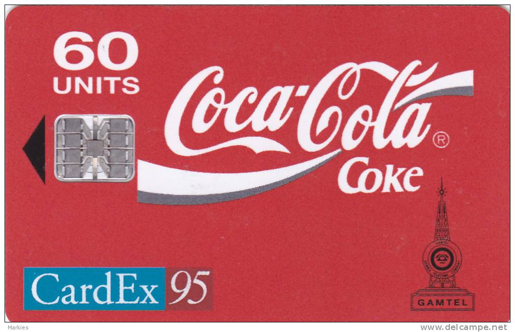 Phonecard Coca-Cola Gambia Cardex 95 (Mint,New) - Gambie