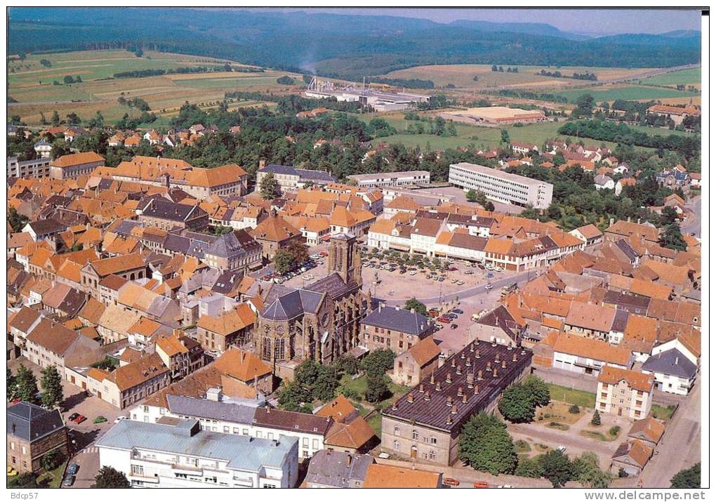 57 - Moselle - PHALSBOURG - Vue Aérienne - Format  10,3  X  14,7 - Phalsbourg