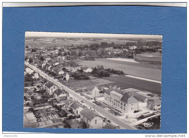 CPSM - 51 - FERE CHAMPENOISE - 312-82 A - Avenue De La Gare   - Vue Aérienne - Autres & Non Classés