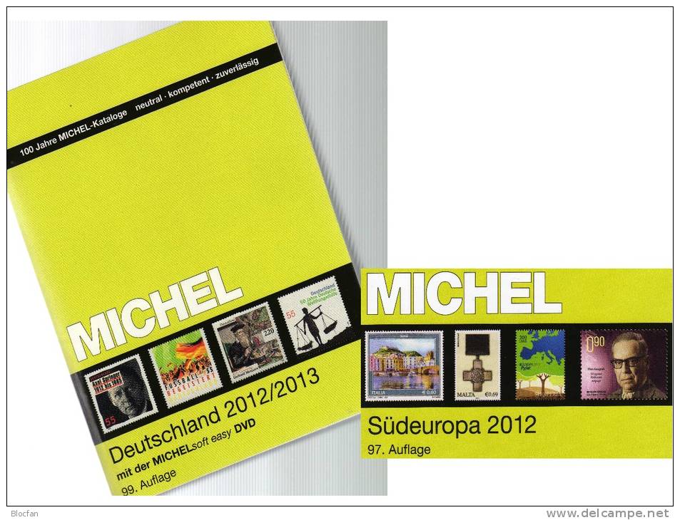 MlCHEL Deutschland+ Süd-Europa 2012/2013 Stamp Katalog Neu 102€ Germany And Part 3 With: D I YU Malta SLO AL SRB Vatikan - Glossaries