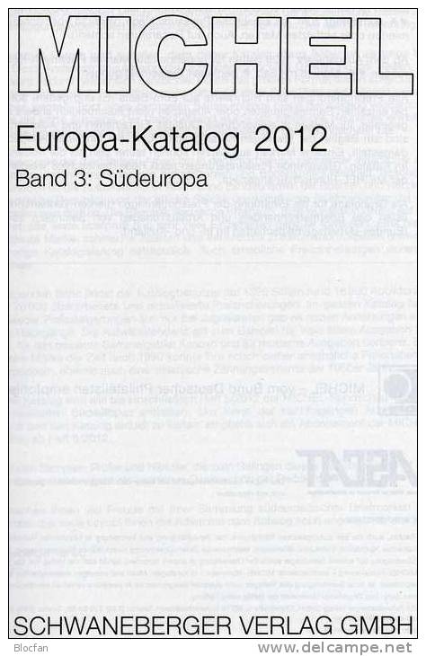 MlCHEL Deutschland+ Süd-Europa 2012/2013 Stamp Katalog Neu 102€ Germany And Part 3 With: D I YU Malta SLO AL SRB Vatikan - Lexiques