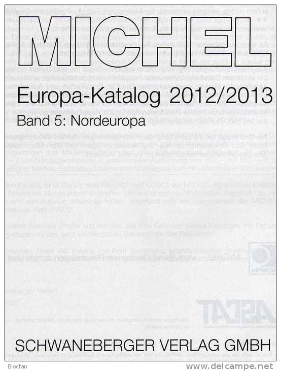 MlCHEL Deutschland+ Nord-Europa 2012/2013 Stamp Katalog Neu 102€ Germany And Part 5 With D DK S Norge SF Esti LA Litauen - Lexiques