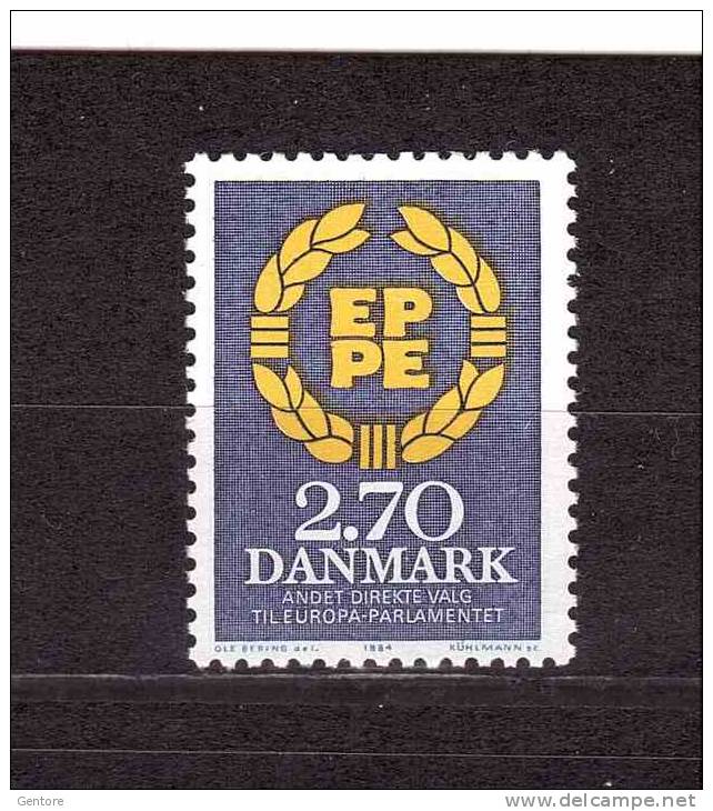 DENMARK 1984 European Parliament  Michel Cat N° 804  Mint No Gum - Unused Stamps