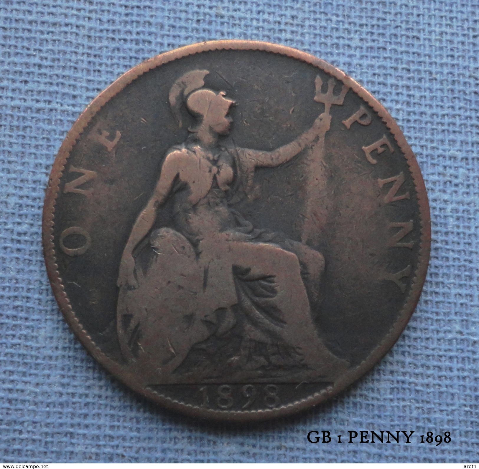 GRANDE BRETAGNE. 1 PENNY 1898 .VICTORIA - D. 1 Penny