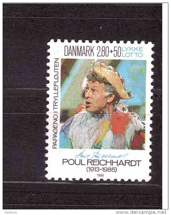 DENMARK 1985 Poul Reichhardt  Michel Cat N° 857  Mint No Gum - Cinema