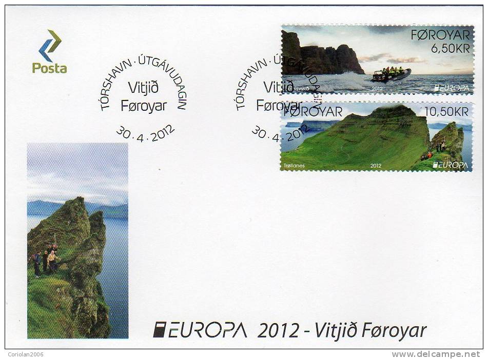 Faroe - Foroyar / Europa - Visit / FDC - 2012