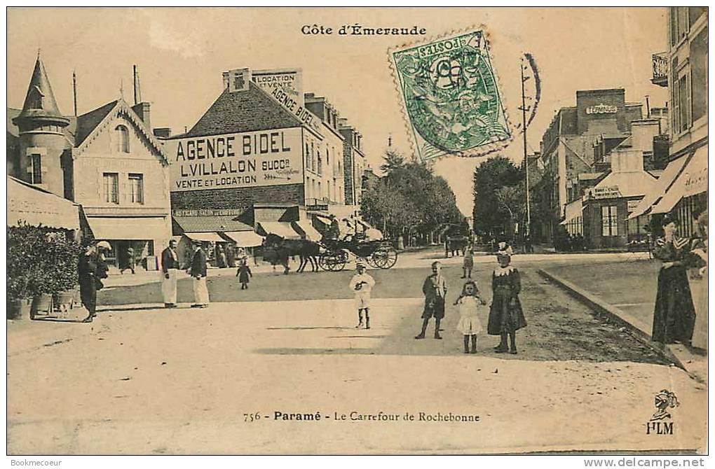 35   PARAME   COTE D'EMERAUDE  LE  CARREFOUR DE ROCHEBONNE   756 - Parame