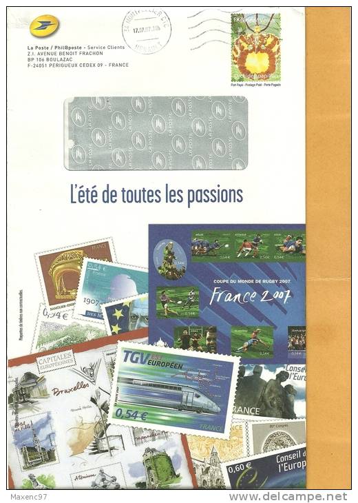 ENTIER POSTAL ORCHIDEE PAPILLON VARIETE INSCRIPTION SABOT DE VENUS EN HAUT - Prêts-à-poster:Stamped On Demand & Semi-official Overprinting (1995-...)