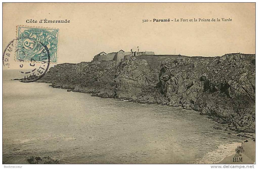 35   PARAME   COTE D'EMERAUDE  LE FORT ET LA POINTE DE LA VARDE  320 + LA POINTE DE ROCHEBONNE  772 - Parame