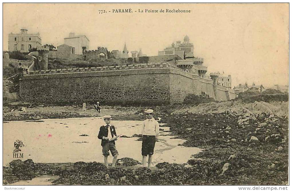 35   PARAME   COTE D'EMERAUDE  LE FORT ET LA POINTE DE LA VARDE  320 + LA POINTE DE ROCHEBONNE  772 - Parame