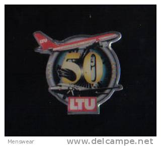 LTU AIRLINES 1955 - 2005  PIN - Luftfahrt