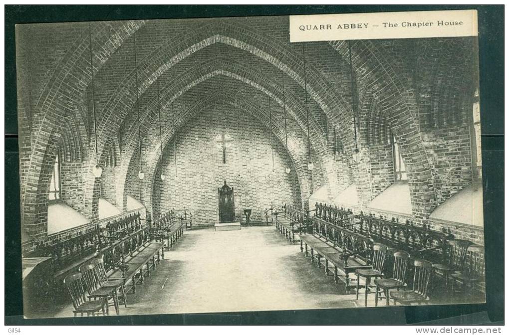 Quarr Abbey - The Chapter House   Ug75 - Autres & Non Classés