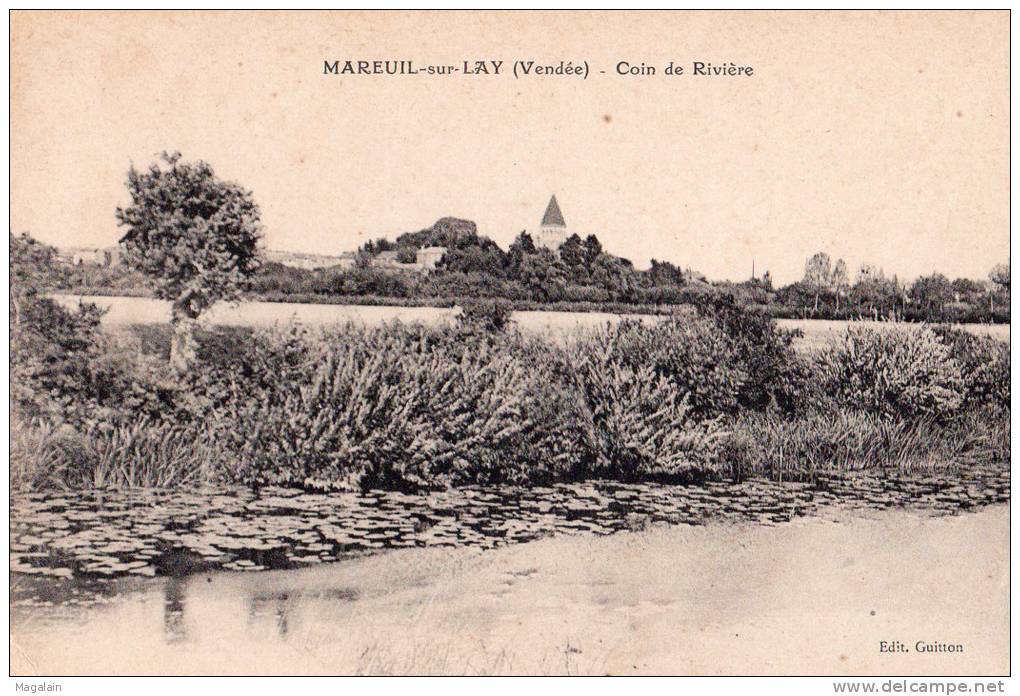 Mareuil Sur Lay : Coin De Rivière - Mareuil Sur Lay Dissais