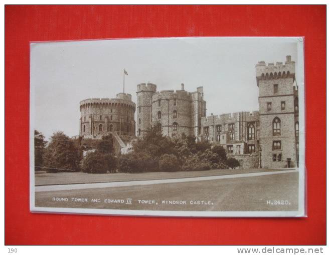 ROUND TOWER AND EDWARD III TOWER,WINDSOR CASTLE - Windsor