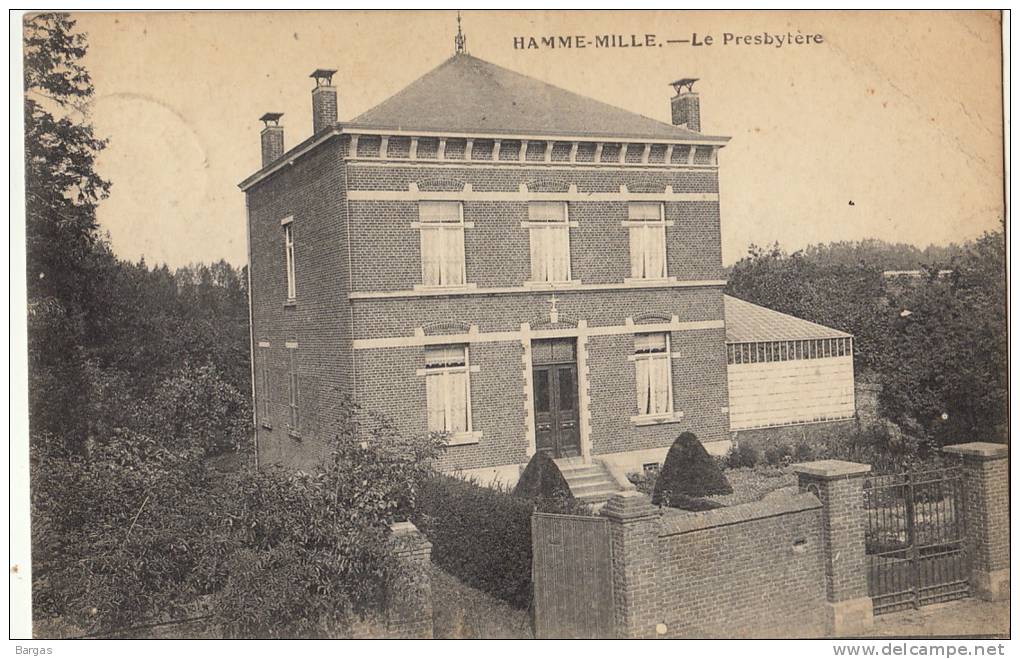 Carte Postale Hamme Mille Beauvechain Le Presbytere - Bevekom