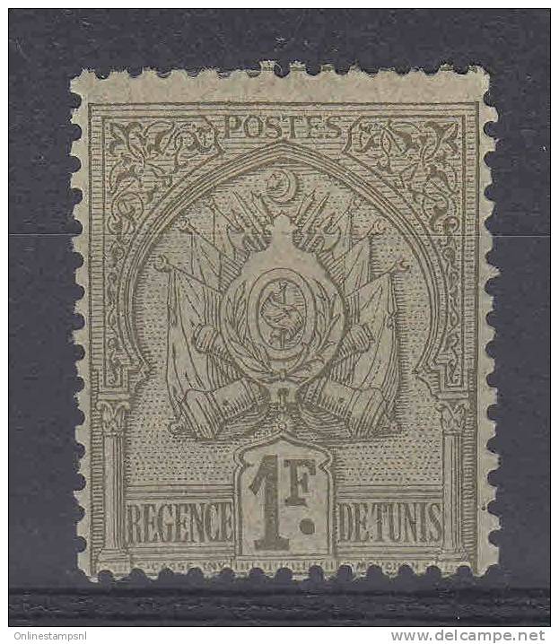 Tunesie: Yvert 20 MH/*, Maury CV € 50 - Unused Stamps