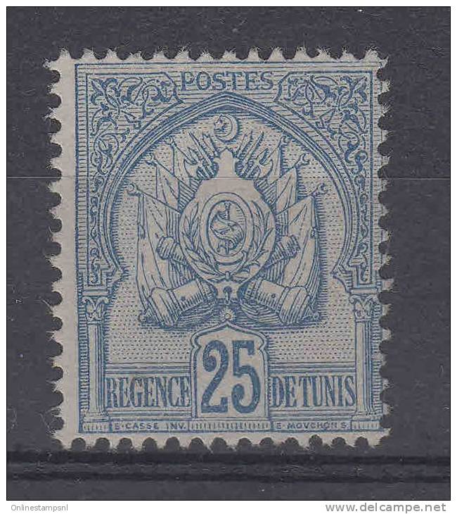 Tunesie: Yvert 25  MH/*, Maury CV € 25 - Unused Stamps