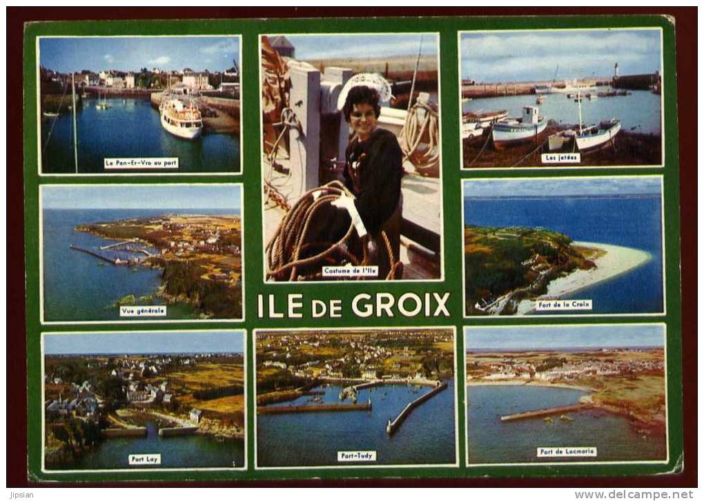 Cpm  Du  56 Ile De Groix  Multivues        BHU18 - Groix