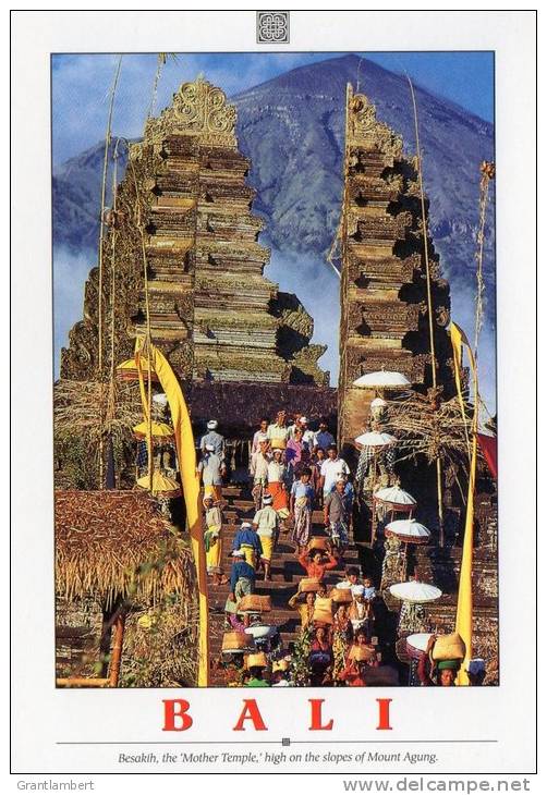 Besakih, The Mother Temple, Mount Agung, Bali - Impact BL114 Unused - Indonesia