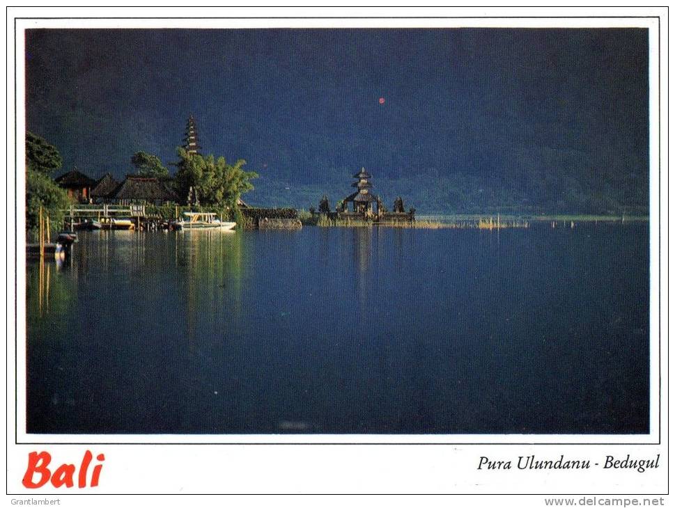 Pura Ulundanu, Bali - Sujana AC204 Unused - Indonesia