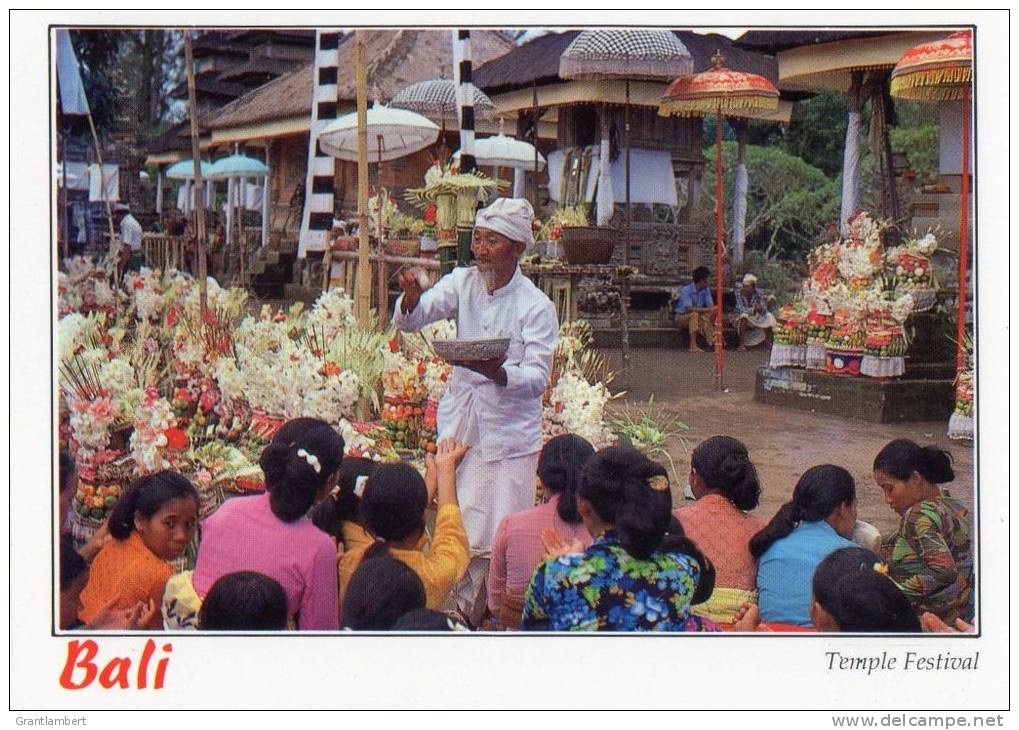 Temple Festival, Bali - Sujana AC 162 Unused - Indonesia