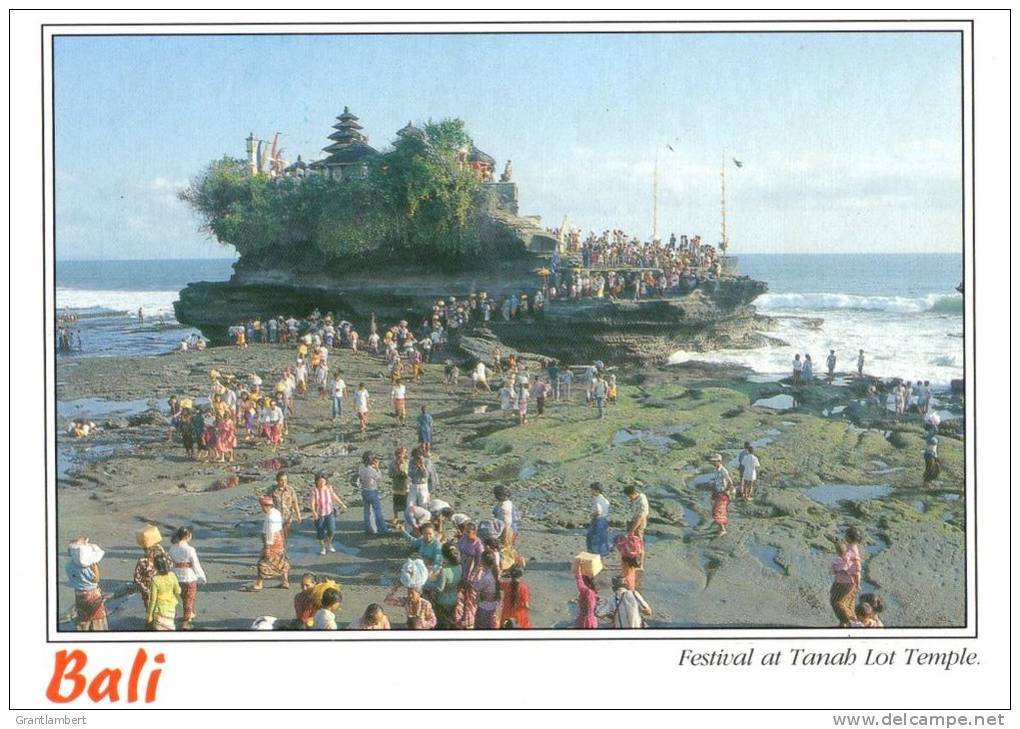 Festival At Tanah Lot Temple, Bali - Sujana P017, 1999 Unused - Indonesia