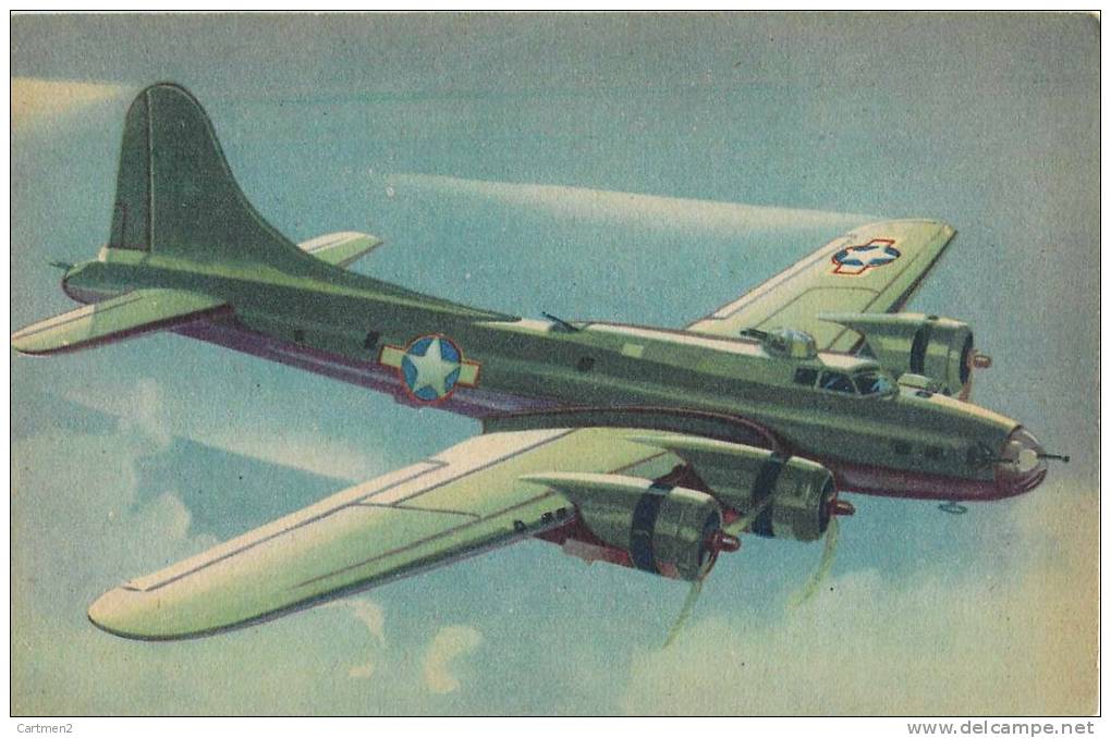 BOEING " FORTERESSE VOLANTE " BOMBARDIER DE JOUR AVIATION MILITAIRE GUERRE - 1939-1945: 2a Guerra