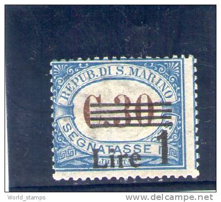 SAN MARINO 1936-9 SEGNATASSE ** - Impuestos