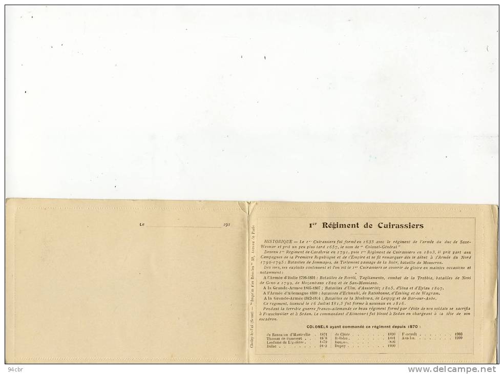 CPA (  75) PARIS 15e 1er Cuirassiers Caserne Dupleix Le Pansage Et Corvée De Draps (carte Lettre Militaire) - District 15